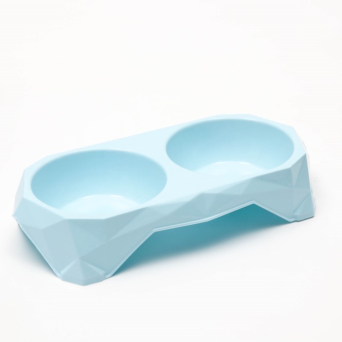 

Пижон пластиковая двойная, 33x16,5x6,5 см, голубая