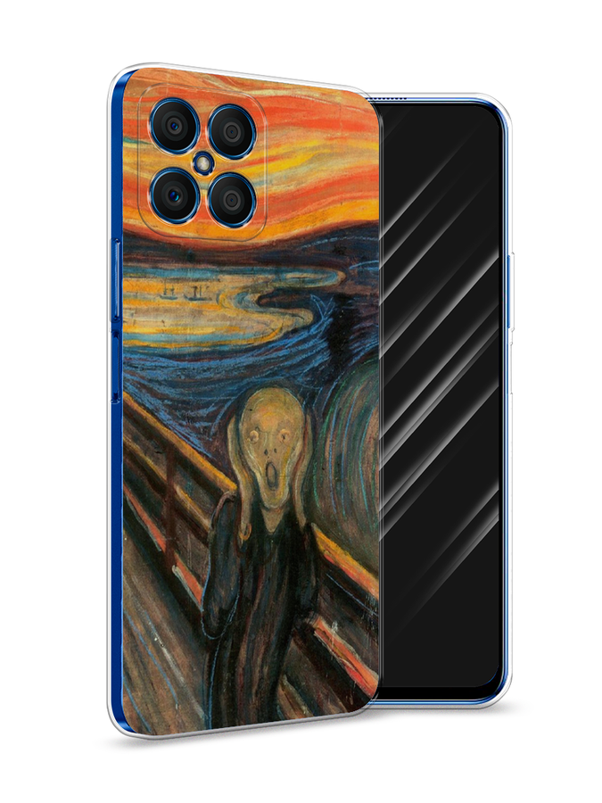 

Чехол Awog на Honor X8 "Крик", Оранжевый;синий;серый, 6107650-9