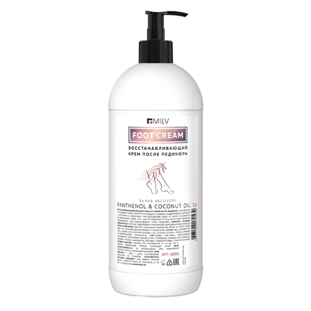 

Крем после педикюра MILV 1 л