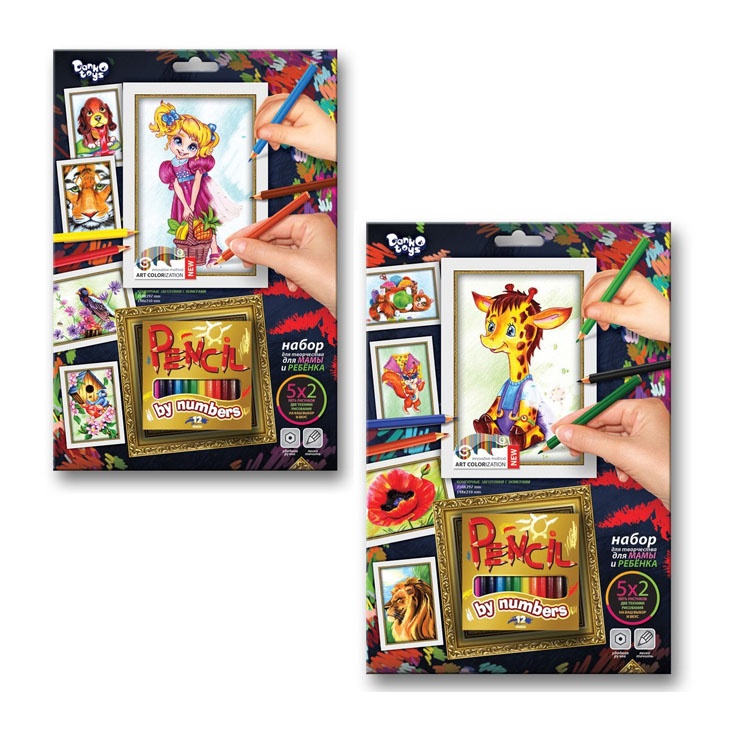 

Danko Toys для карандашей Pencil by number