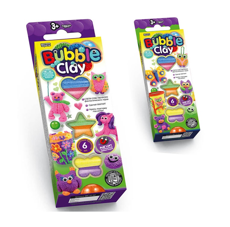 

Danko Toys Лепим сами Bubble Clay