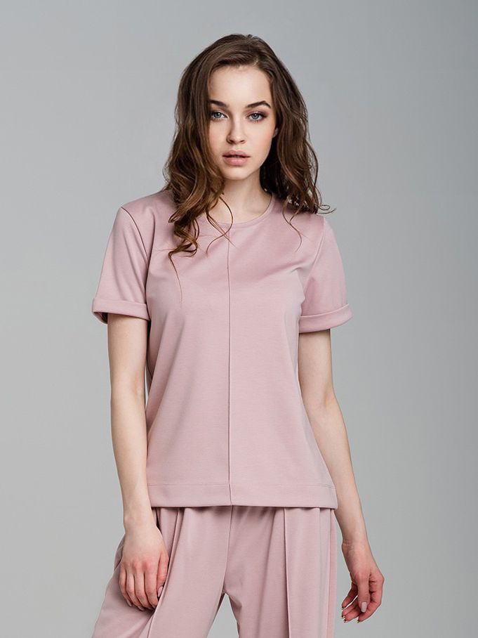 

Футболка женская SAHAR Art lab OFA001 розовая 2XL, Розовый, OFA001