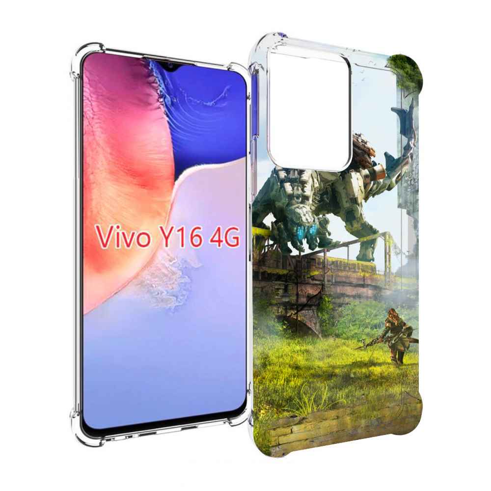 

Чехол MyPads Horizon Zero Dawn для Vivo Y16 4G/ Vivo Y02S, Прозрачный, Tocco