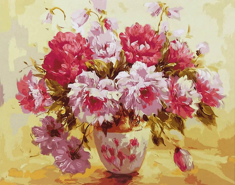 

Картина по номерам Paintboy Великолепные пионы, 40x50 см, Великолепные пионы