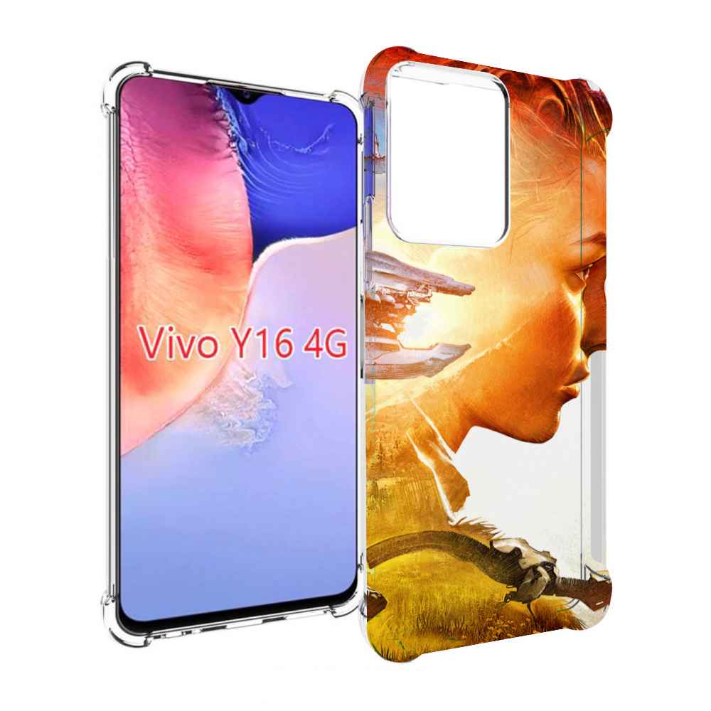 

Чехол MyPads Horizon Zero Dawn art для Vivo Y16 4G/ Vivo Y02S, Прозрачный, Tocco