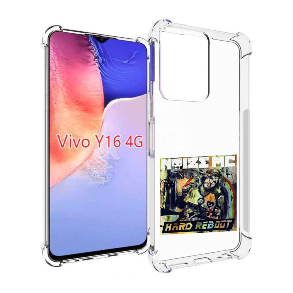 

Чехол MyPads Hard Reboot Noize MC для Vivo Y16 4G/ Vivo Y02S, Прозрачный, Tocco