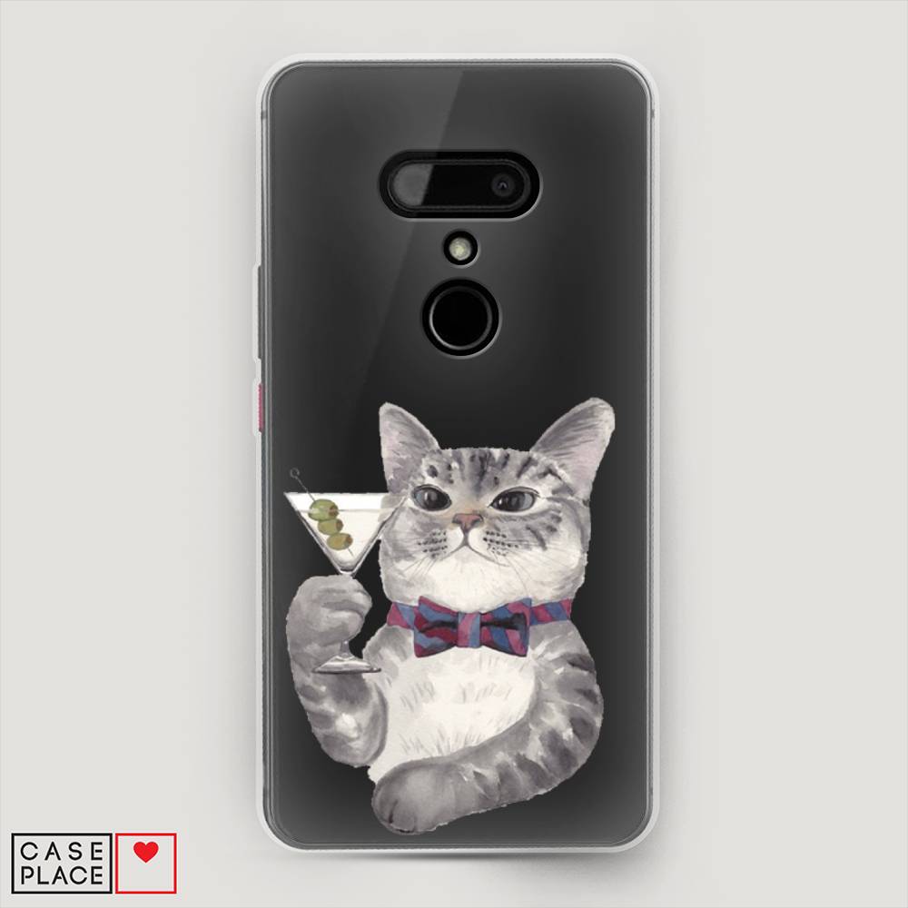 

Чехол Awog "Кот джентльмен" для HTC U12