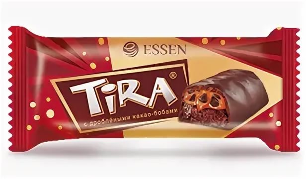

Конфеты шоколадные Tira Mini десерт с дроблеными какао-бобами