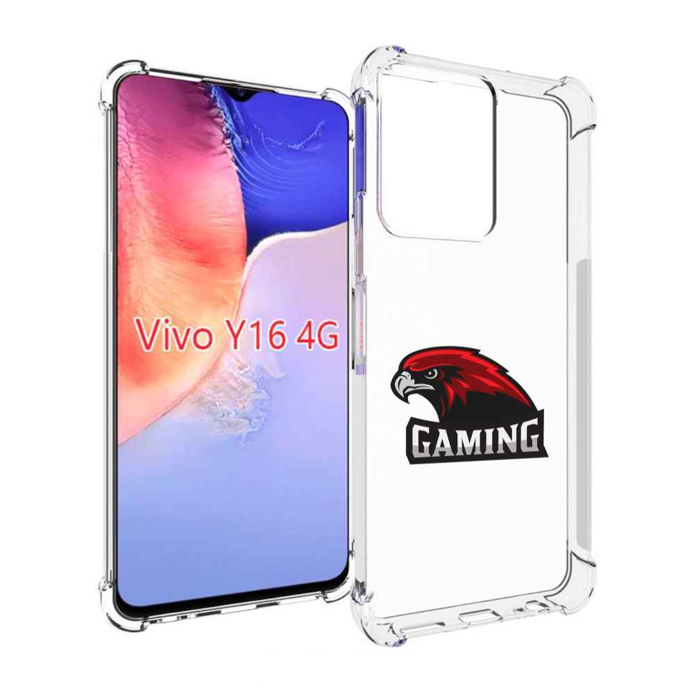 

Чехол MyPads Gaming-1 мужской для Vivo Y16 4G/ Vivo Y02S, Прозрачный, Tocco