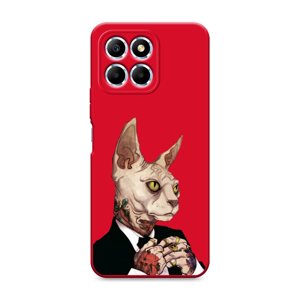 

Чехол Awog на Honor X6/X6s "Татуированный сфинкс", Бежевый;черный;красный, 6109553-1