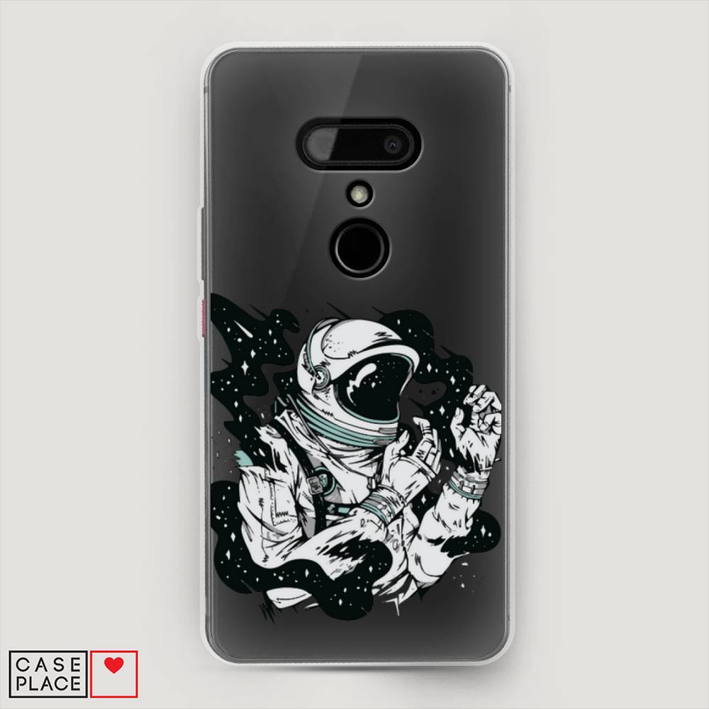

Чехол Awog на HTC U12 / Эйчтиси U12 "Космонавт арт", Разноцветный, 102050-7