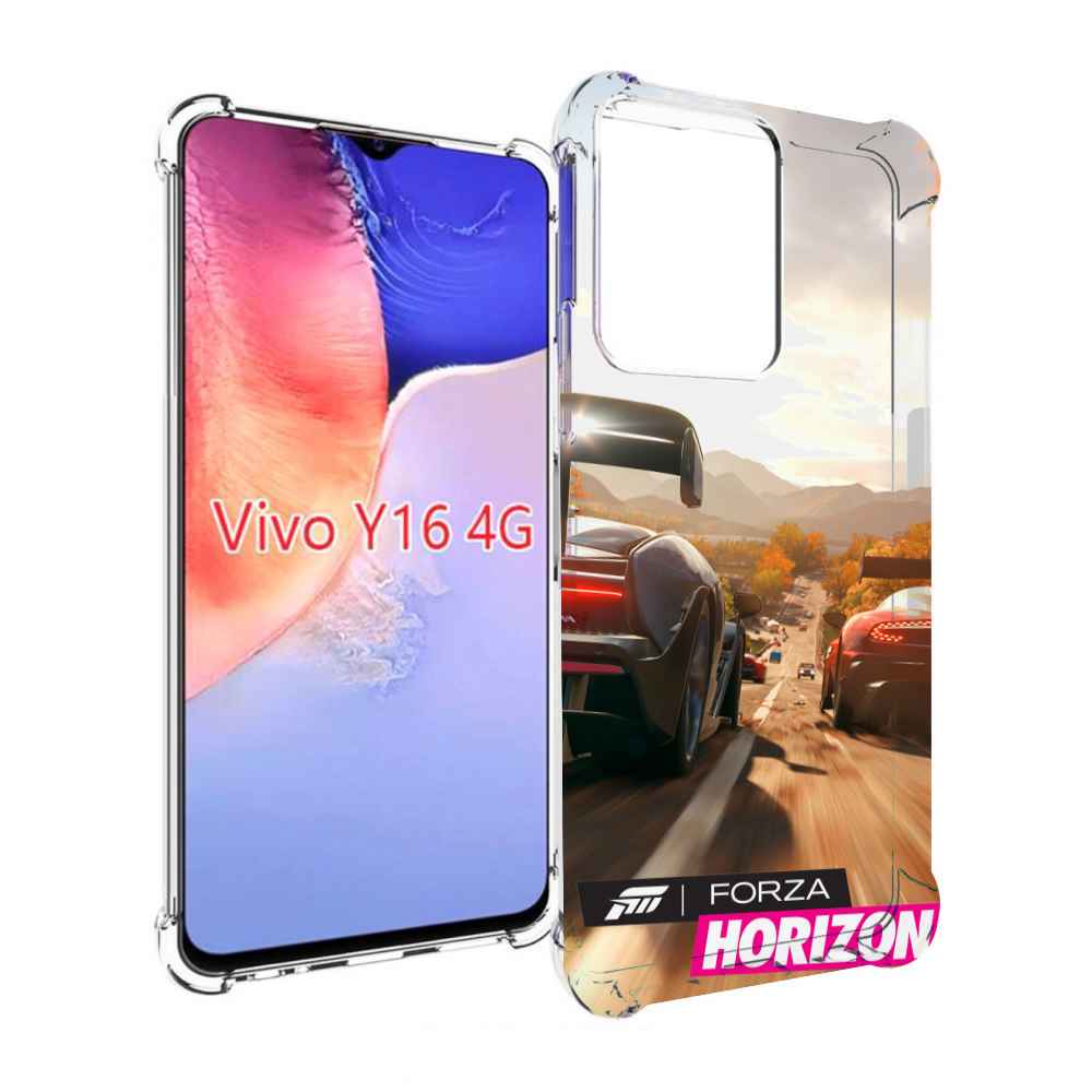 

Чехол MyPads Forza Horizon для Vivo Y16 4G/ Vivo Y02S, Прозрачный, Tocco