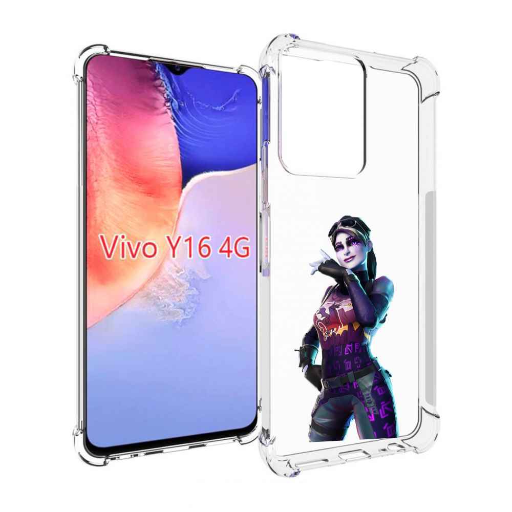 

Чехол MyPads Fortnite-3 для Vivo Y16 4G/ Vivo Y02S, Прозрачный, Tocco