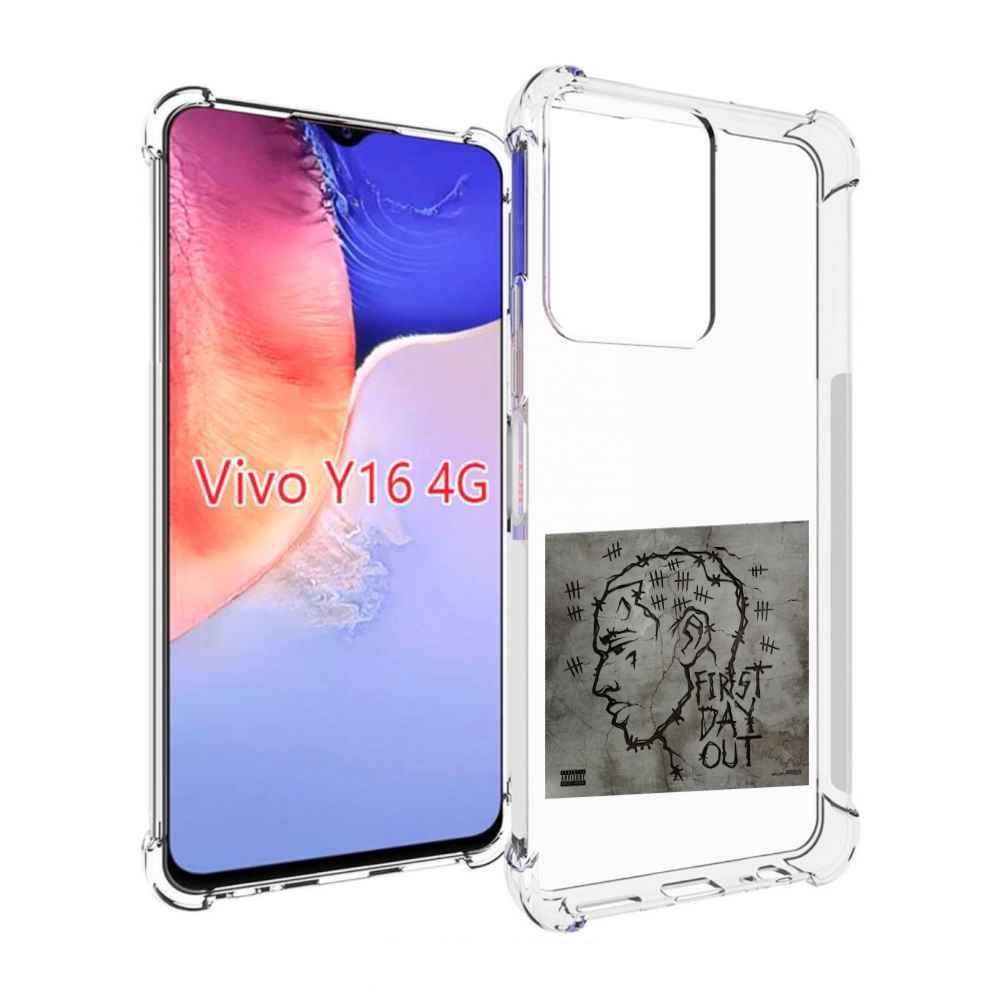 

Чехол MyPads First Day Out для Vivo Y16 4G/ Vivo Y02S, Прозрачный, Tocco