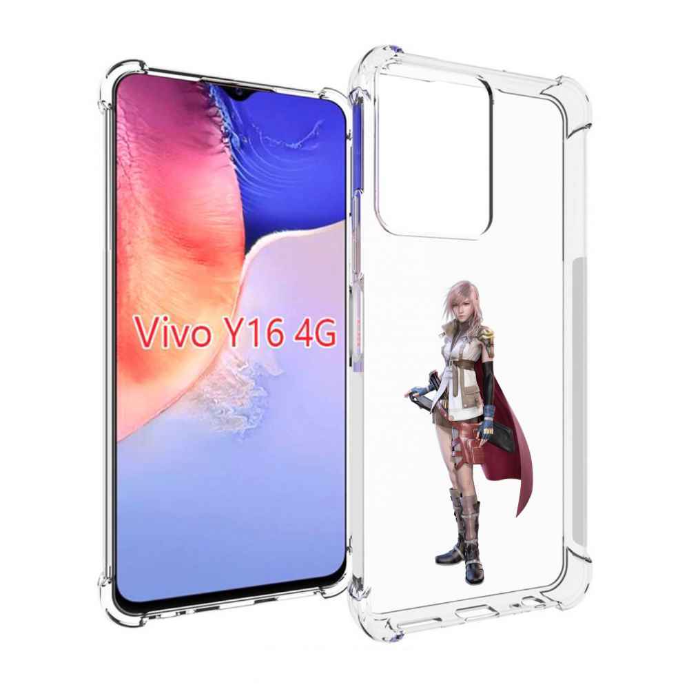 

Чехол MyPads Final-Fantasy для Vivo Y16 4G/ Vivo Y02S, Прозрачный, Tocco