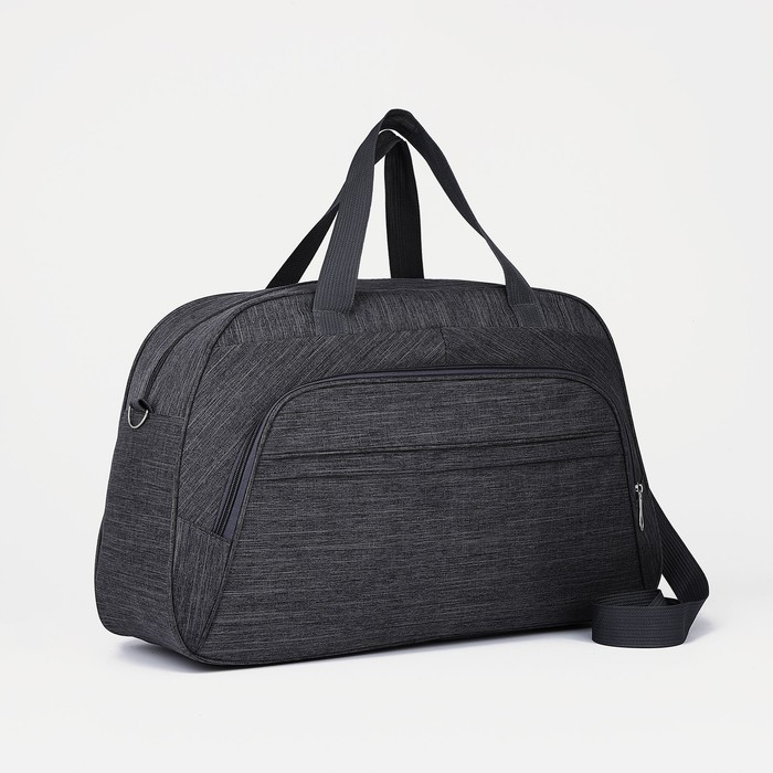 

Дорожная сумка унисекс NoBrand серая, 34х53х18 см, Серый