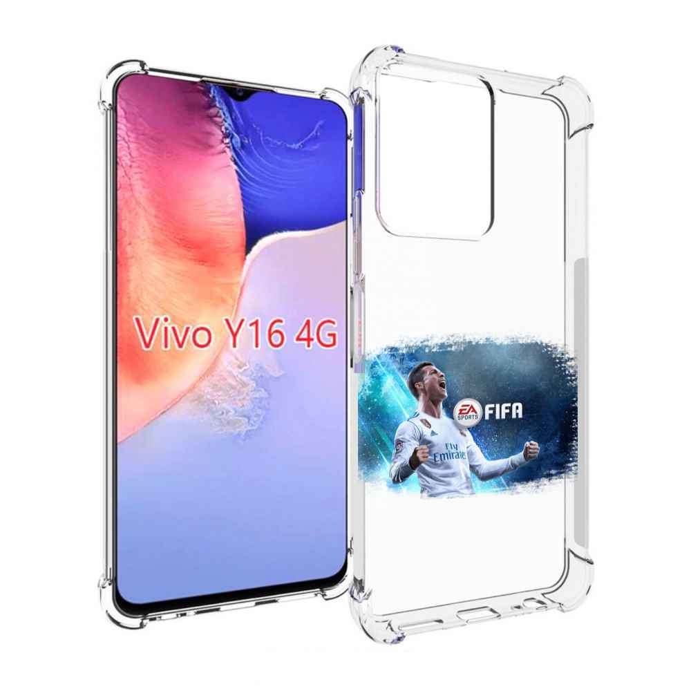 

Чехол MyPads FiFA логотип для Vivo Y16 4G/ Vivo Y02S, Прозрачный, Tocco