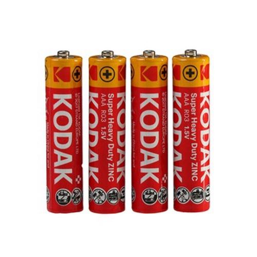 

Батарейка, Kodak (источники питания, AAA, 4 шт), Батарейка