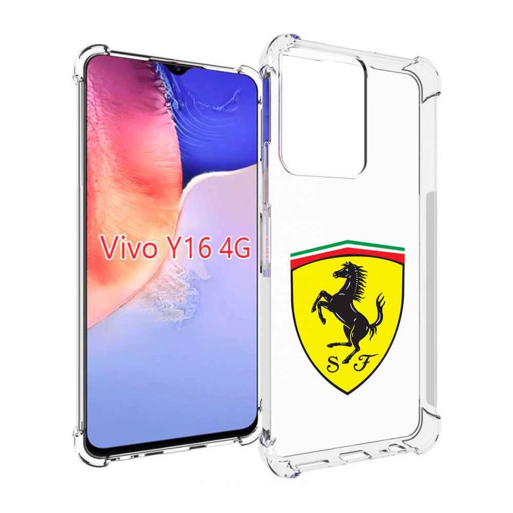 

Чехол MyPads Ferrari-3 мужской для Vivo Y16 4G/ Vivo Y02S, Прозрачный, Tocco
