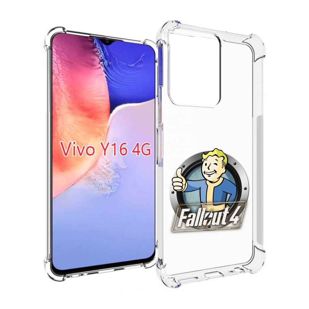 

Чехол MyPads Fallout-4 для Vivo Y16 4G/ Vivo Y02S, Прозрачный, Tocco