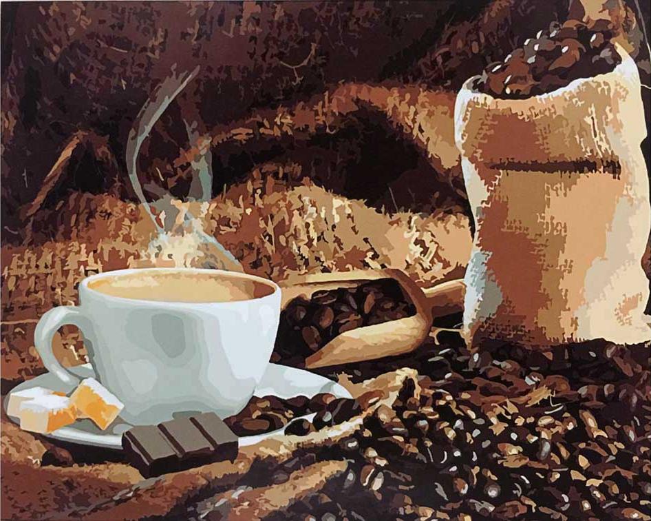 

Картина по номерам Paintboy Аромат кофе, 40x50 см, Аромат кофе