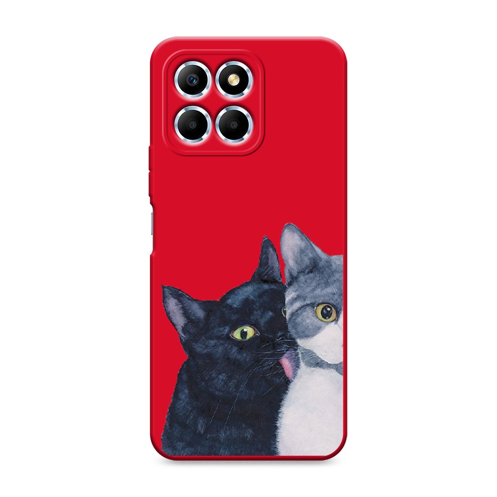 

Чехол Awog на Honor X6/X6s "Кошачья любовь", Синий, 6109553-1