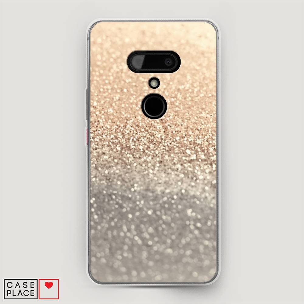 

Чехол Awog "Песок золотой рисунок" для HTC U12