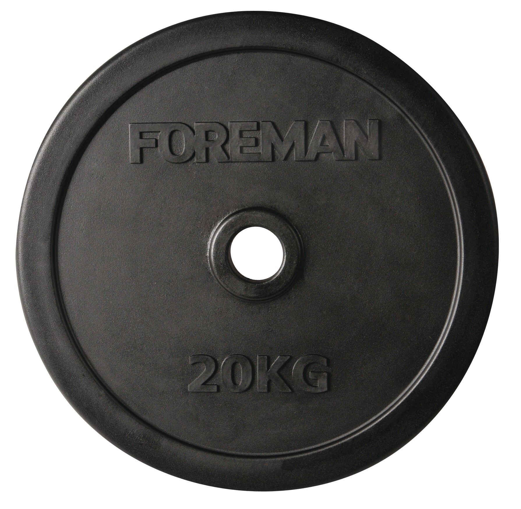 фото Диск олимпийский foreman rubo-25kg черный