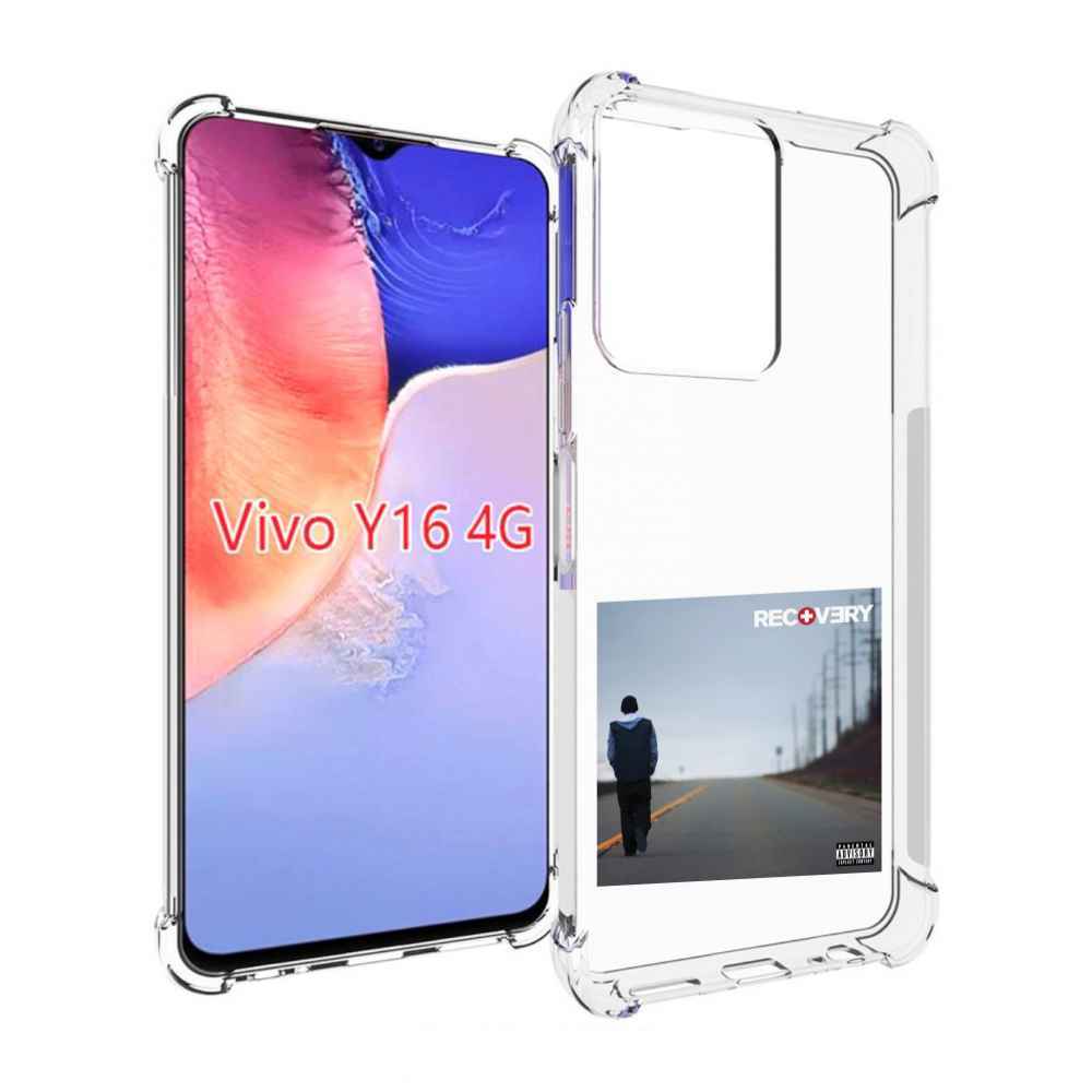 

Чехол MyPads Eminem RECOVERY для Vivo Y16 4G/ Vivo Y02S, Прозрачный, Tocco