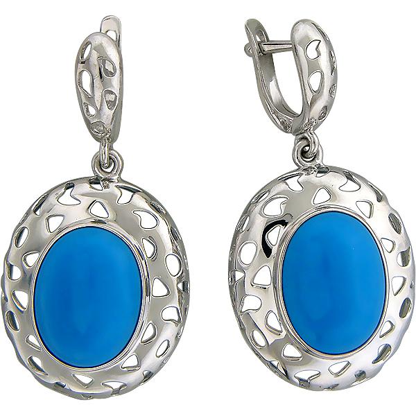 

Серьги женские из серебра Эстет С15С451494, перламутр, С15С451494
