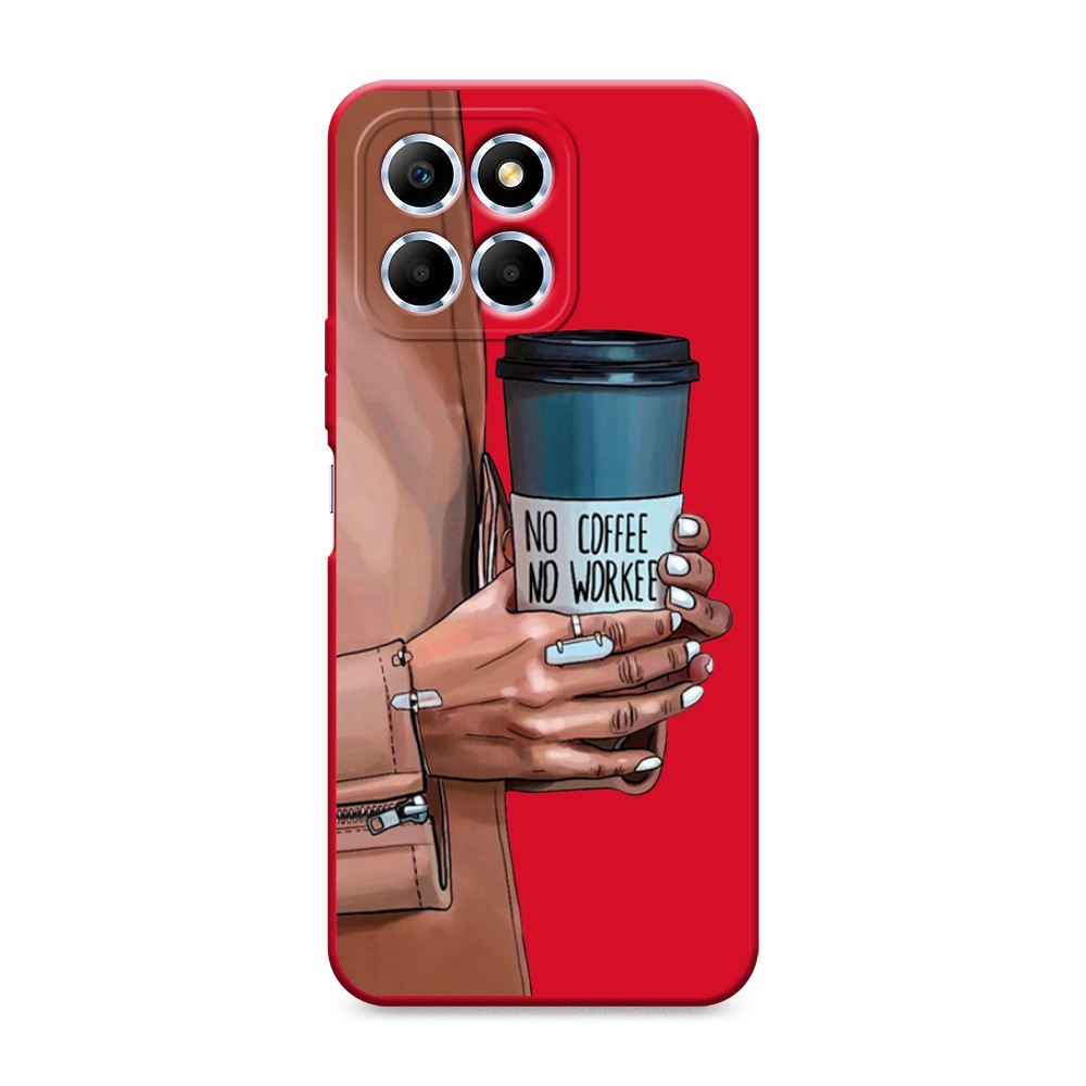

Чехол Awog на Honor X6/X6s "No coffee", Синий;бежевый;коричневый, 6109553-1