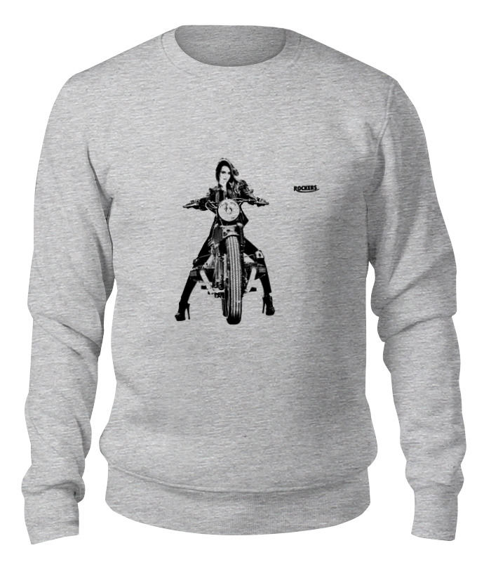 

Свитшот унисекс Printio Rockers серый L, Rockers