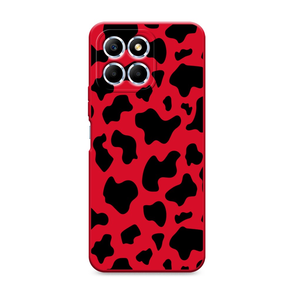 

Чехол Awog на Honor X6/X6s "Пятна коровы черные", Черный, 6109553-1