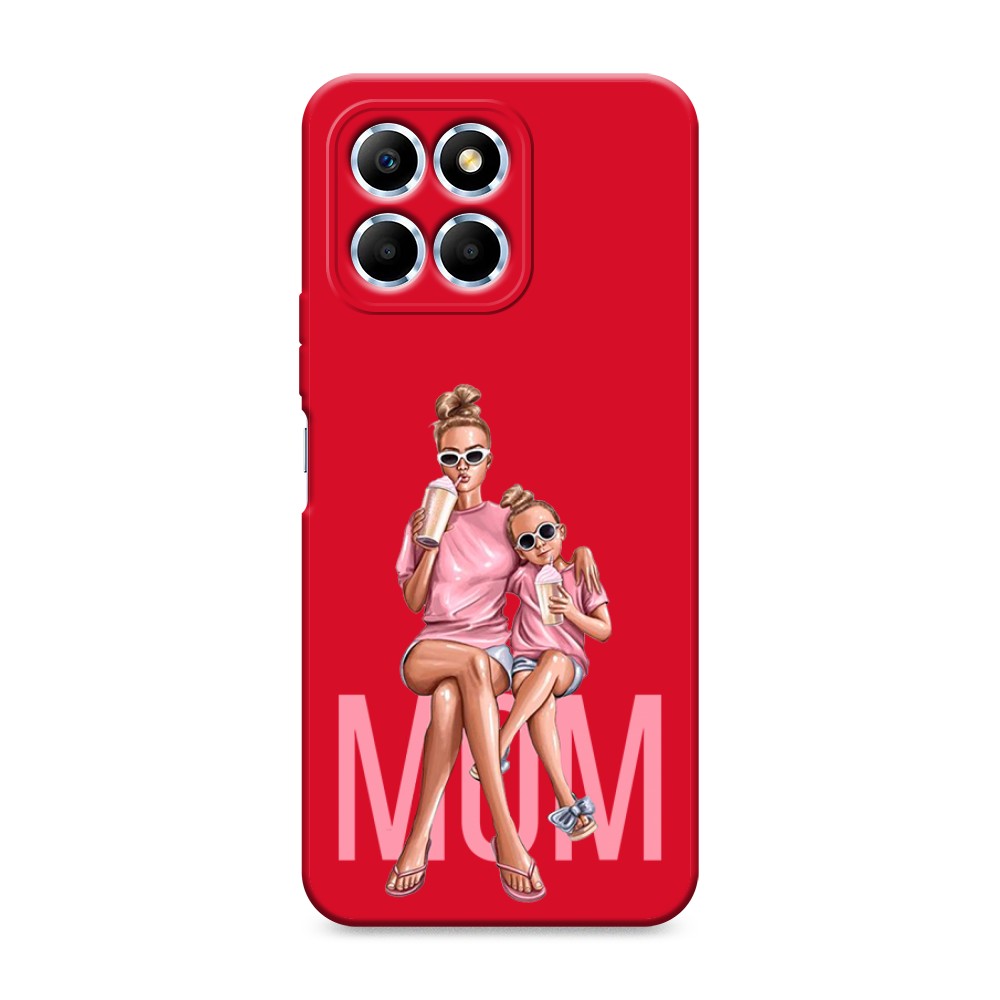

Чехол Awog на Honor X6/X6s "Lovely mom", Бежевый;розовый;прозрачный, 6109553-1