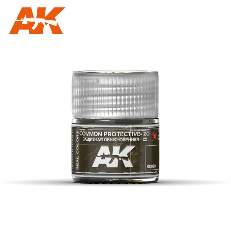 фото Краска акриловая ak interactive common protective - zo, 10 мл