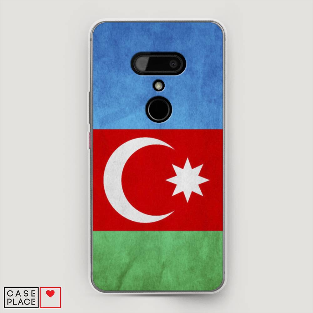 

Чехол Awog на HTC U12 / Эйчтиси U12 "Флаг Азербайджана", Разноцветный, 102050-5