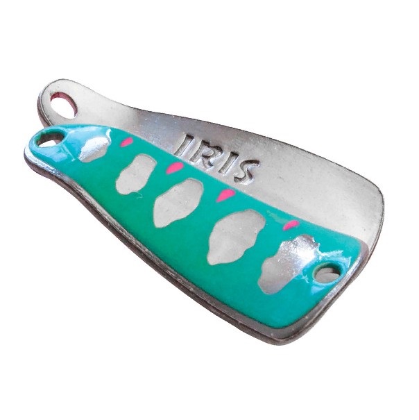 

Блесна SV Fishing Iris 3 г, TS04, 1 шт., Серебристый;зеленый, Iris