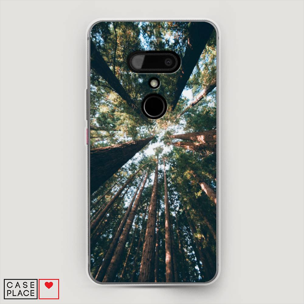 

Чехол Awog на HTC U12 / Эйчтиси U12 "Лес 18", Разноцветный, 102050-4