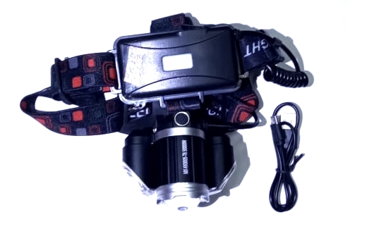 

Налобный светодиодный фонарь MX CREE XML-T6 Черный