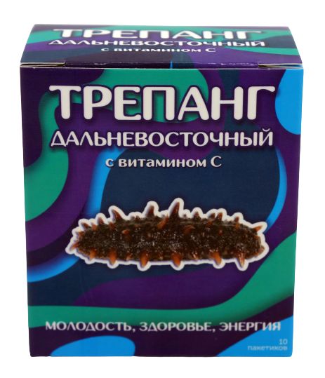 

Трепанг с витамином С Активное долголетие 2 г саше 10 шт., Трепанг с витамином С