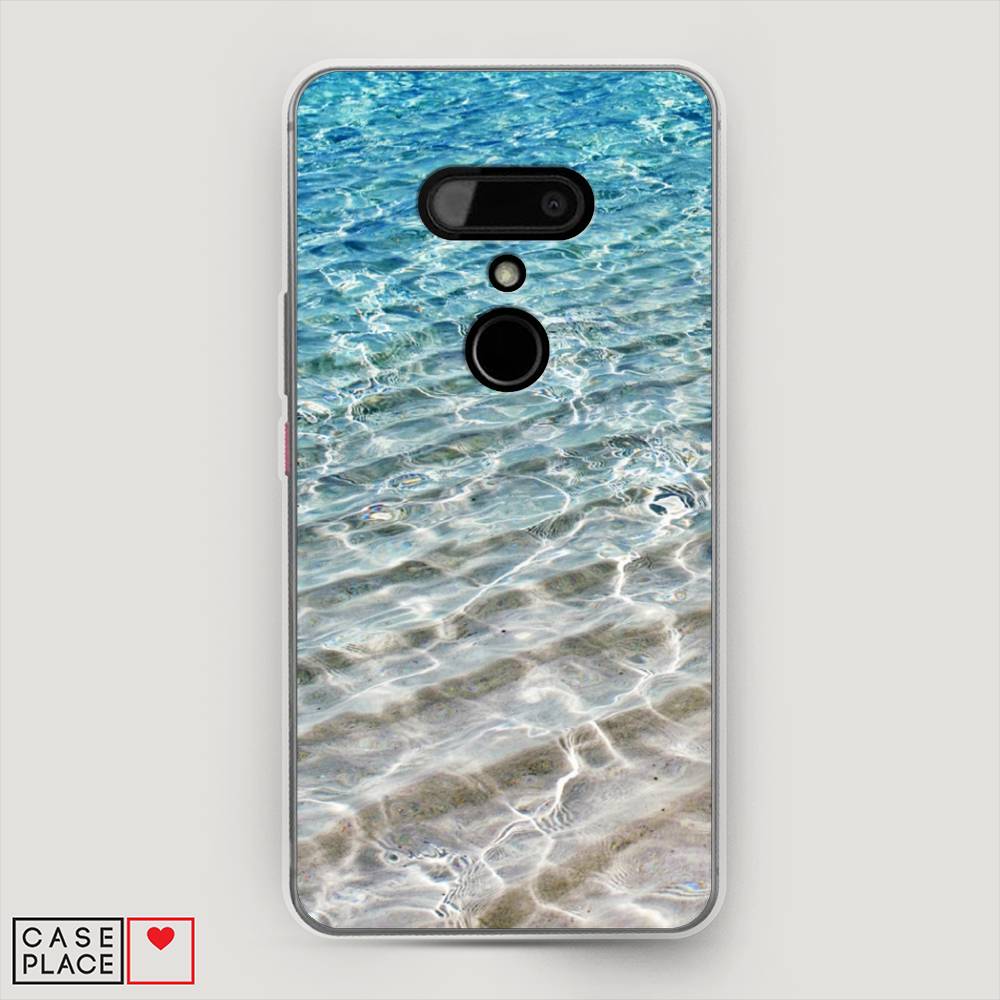 

Чехол Awog на HTC U12 / Эйчтиси U12 "Волны 10", Разноцветный, 102050-4