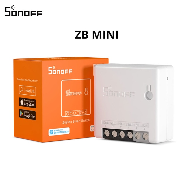 Реле в подрозетник для умного дома - Sonoff ZigBee mini шлюз мини zigbee sibling powernet cu zgw mini