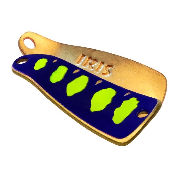 

Блесна SV Fishing Iris 3 г, TG12, 1 шт., Золотистый;синий;желтый, Iris