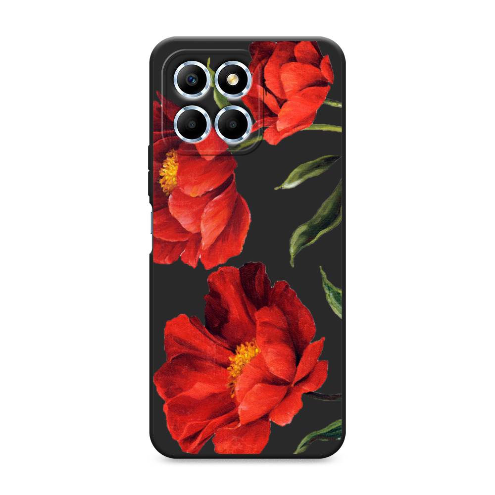 

Чехол Awog на Honor X6/X6s "Красные маки", Красный, 6109552-1
