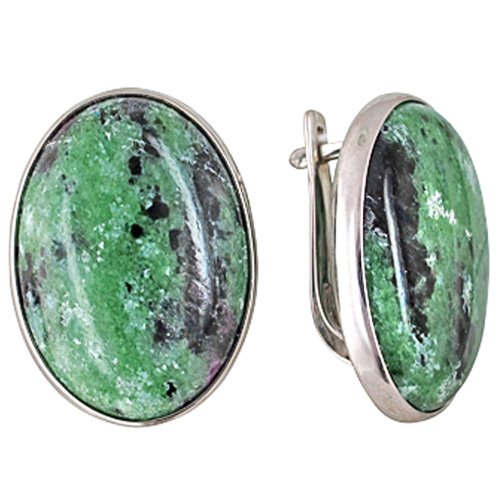 

Серьги женские из серебра Эстет С15С451382, хризопраз, С15С451382