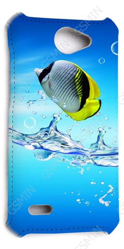 

Чехол Aksberry для Fly Nimbus 4 Дизайн 150, Белый