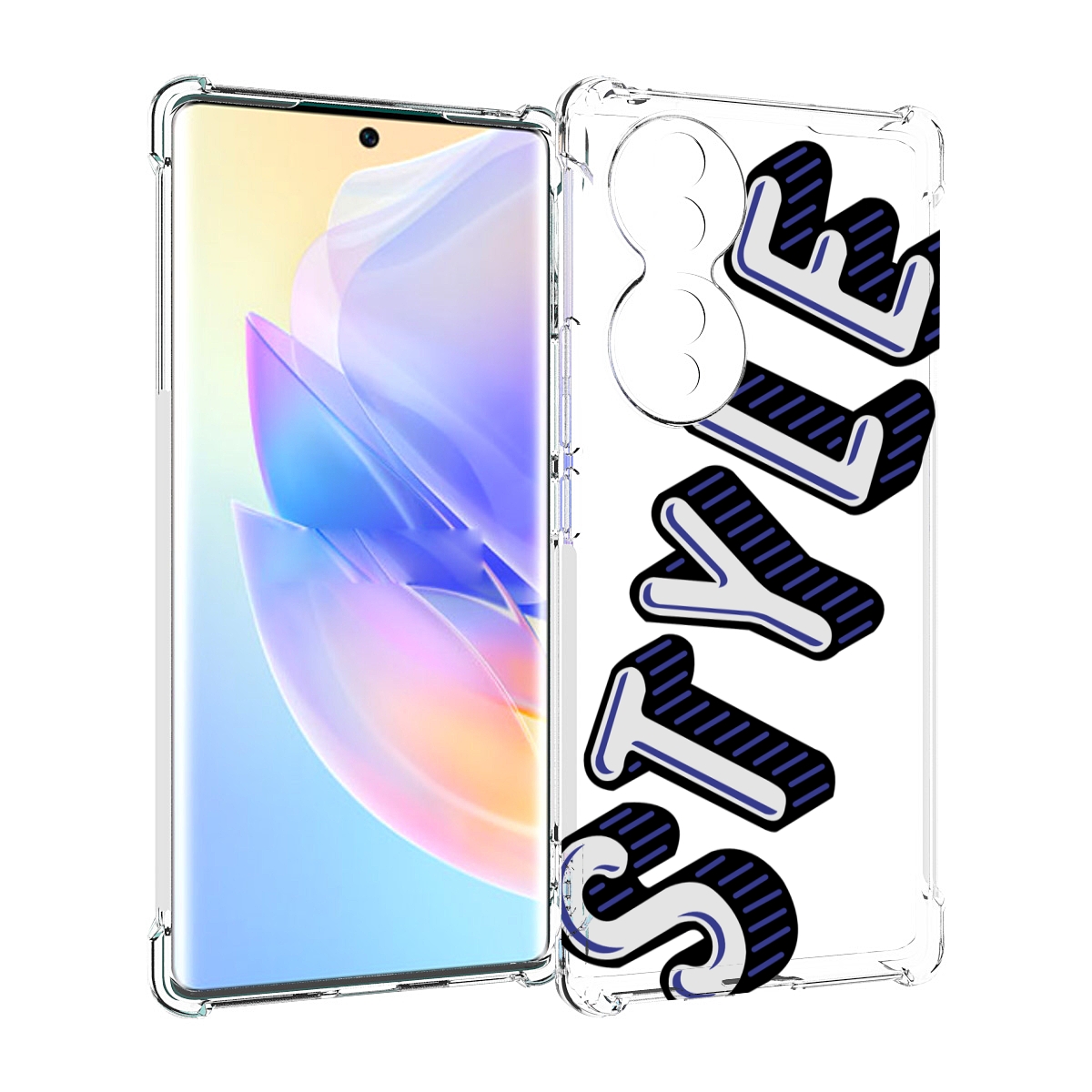 

Чехол MyPads стиль для Honor 70, Прозрачный, Tocco