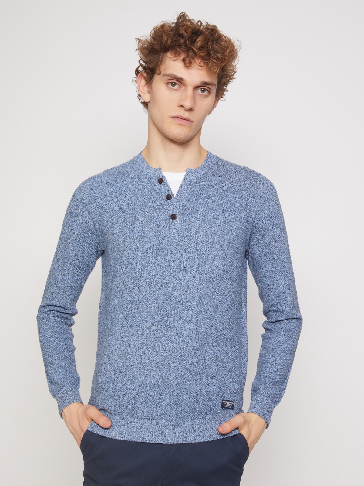 

Джемпер мужской Zolla z01133676504350N1 синий XXL