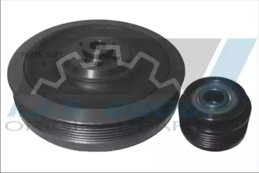 

17-1029KIT A_шкив коленвала! Audi A6, Volvo S70/S80/V70 2.5TDi 94>