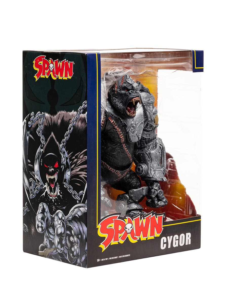 Фигурка Спаун Cygor MEGAFIG Spawn 25см MF90172 фигурка mcfarlane toys спаун the clown bloody spawn 15 см mf90162